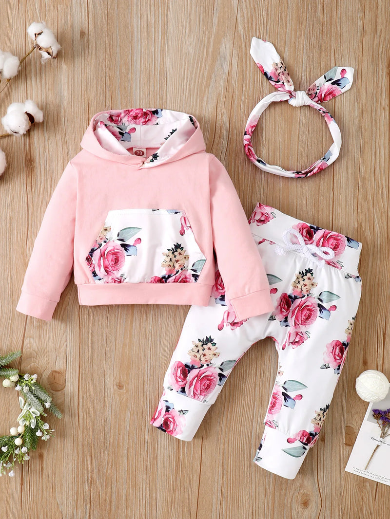 Conjunto Casual Floral Menina