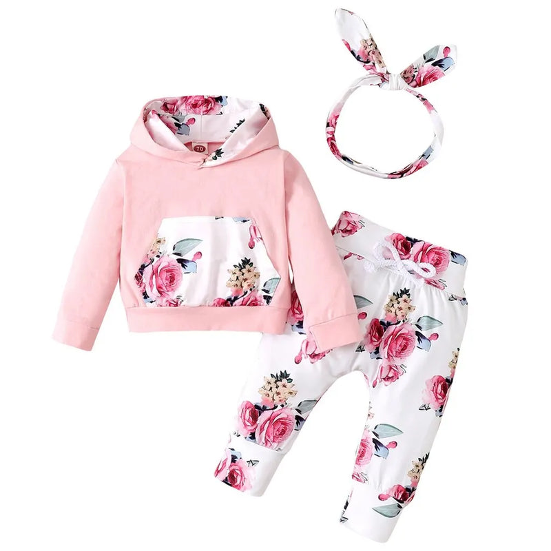 Conjunto Casual Floral Menina