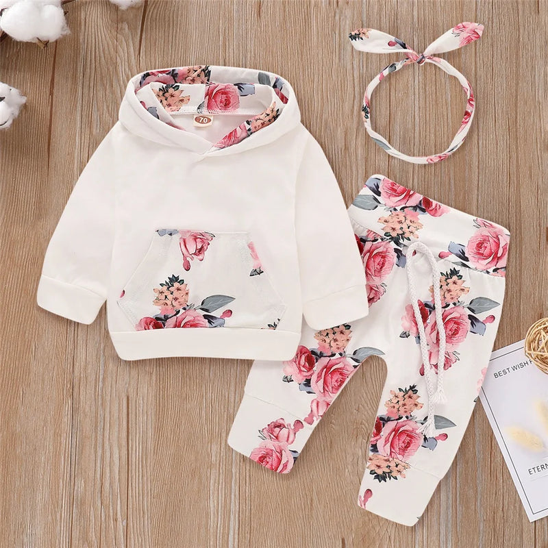 Conjunto Casual Floral Menina