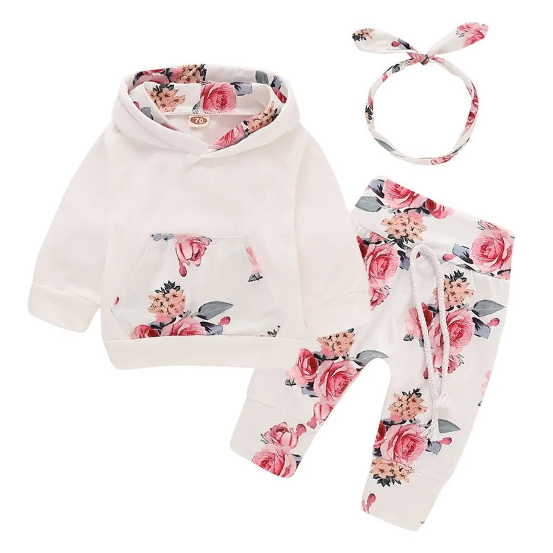 Conjunto Casual Floral Menina