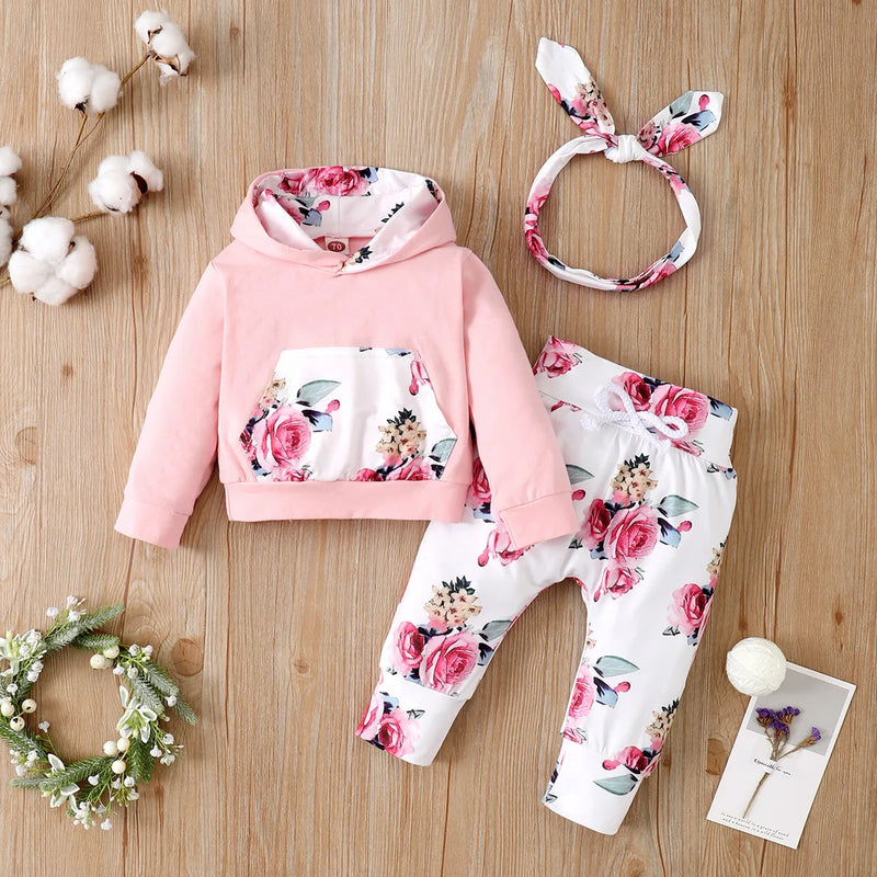 Conjunto Casual Floral Menina